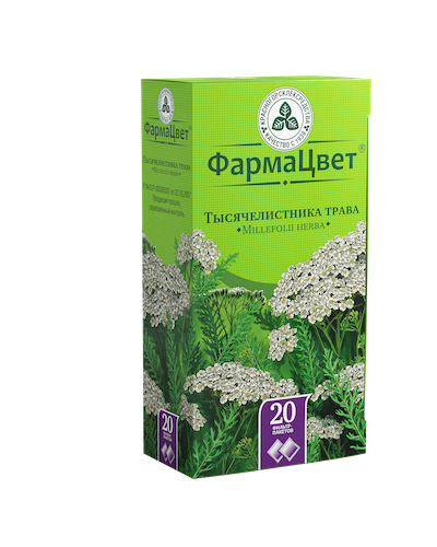 Тысячелистник трава ф/п 1,5г №20