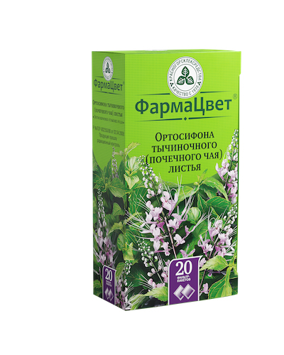 

Чай почечный Ортосифон листья ф/п 1,5г №20